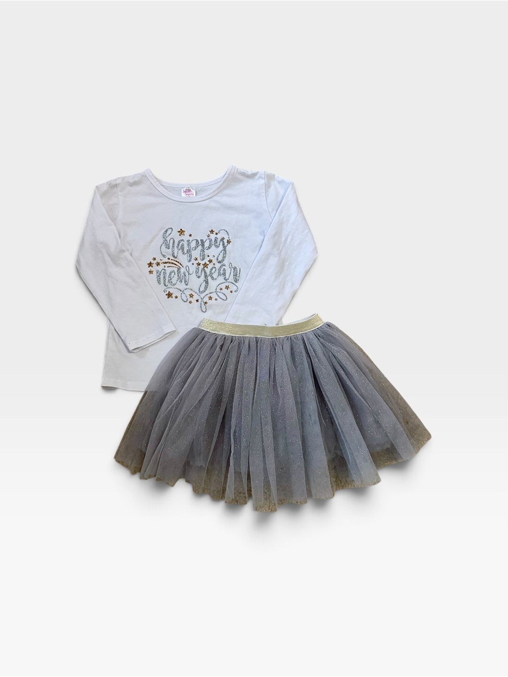 Sparkle Sister’s Happy New Year Outfit Set